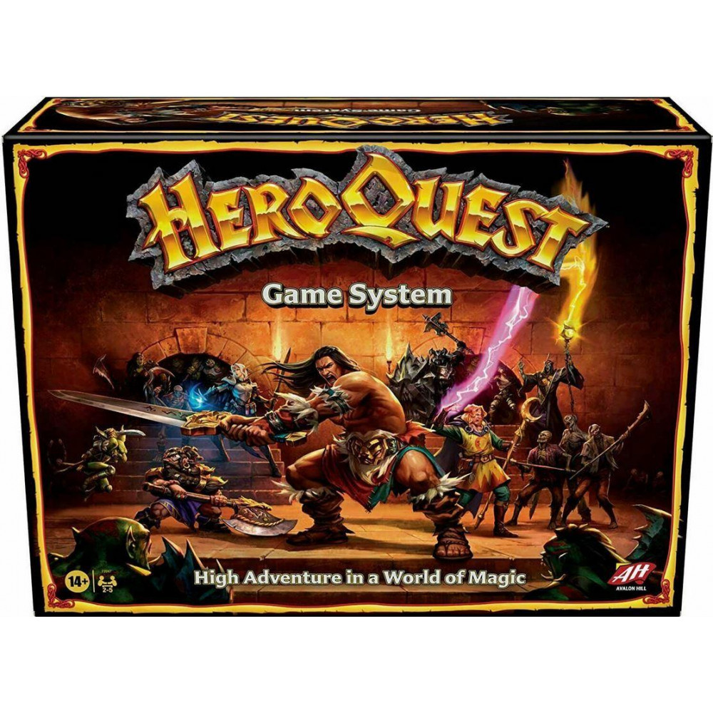 Hasbro Fans - Avalon Hill Board Game - Heroquest (F2847)