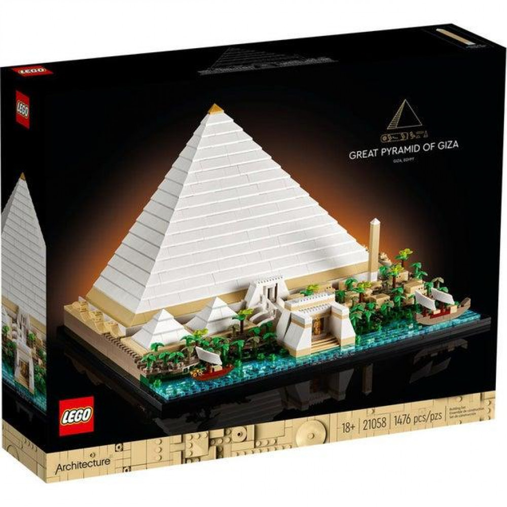 LEGO® Architecture: Great Pyramid of Giza (21058)