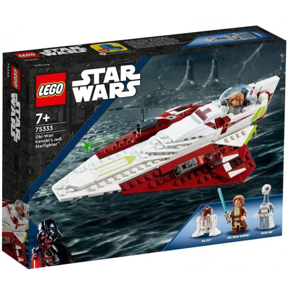 Lego® Star Wars™ Obi-Wan Kenobis Jedi Starfighter 75333 για 7 ετών