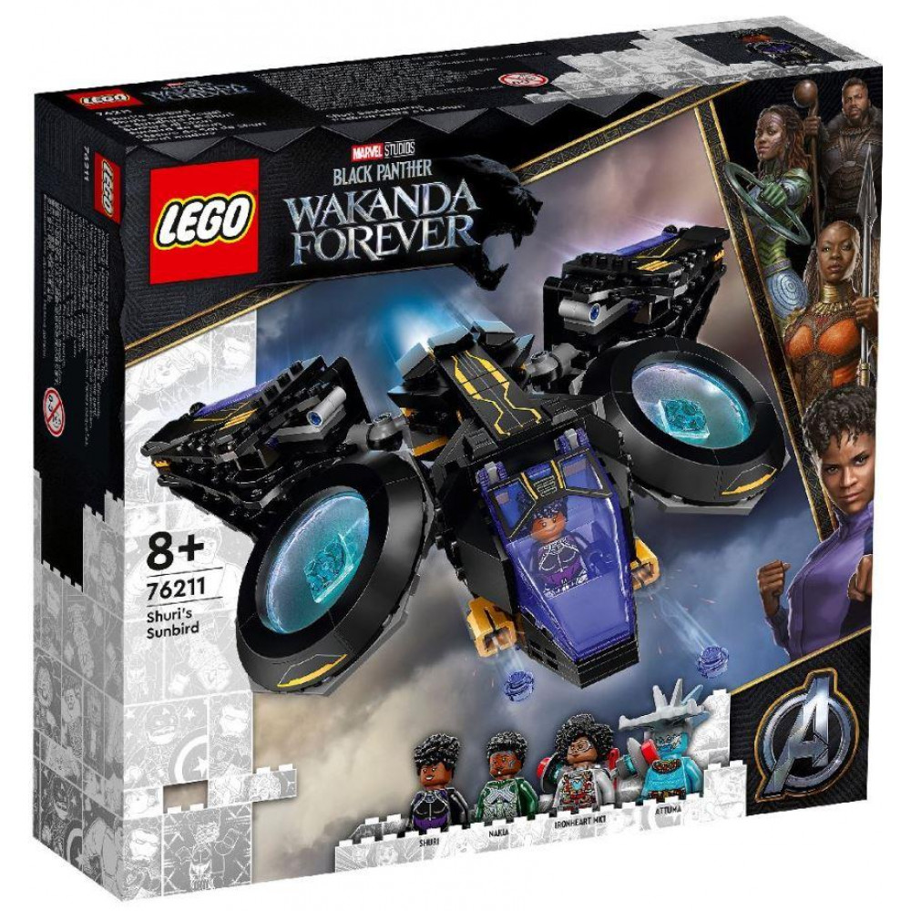 LEGO® Marvel Black Panther Wakanda Forever: Shuris Sunbird (76211)