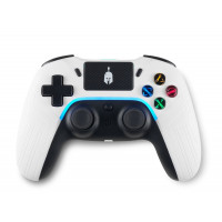 Spartan Gear Aspis 4 Ασύρματο Gamepad για PS4/PC (White)