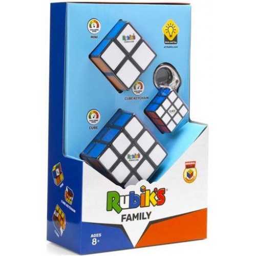 Spin Master Rubik’s Cube: Rubiks Family Pack (3 pcs) (6064015)