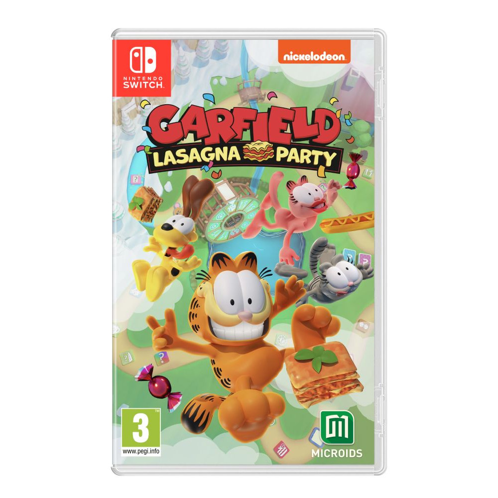 Nintendo Garfield Lasagna Party