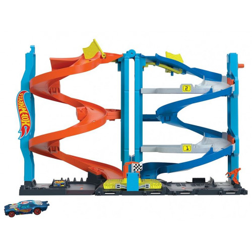 Mattel Hot Wheels City - Transforming Race Tower 2 in 1 (HKX43)