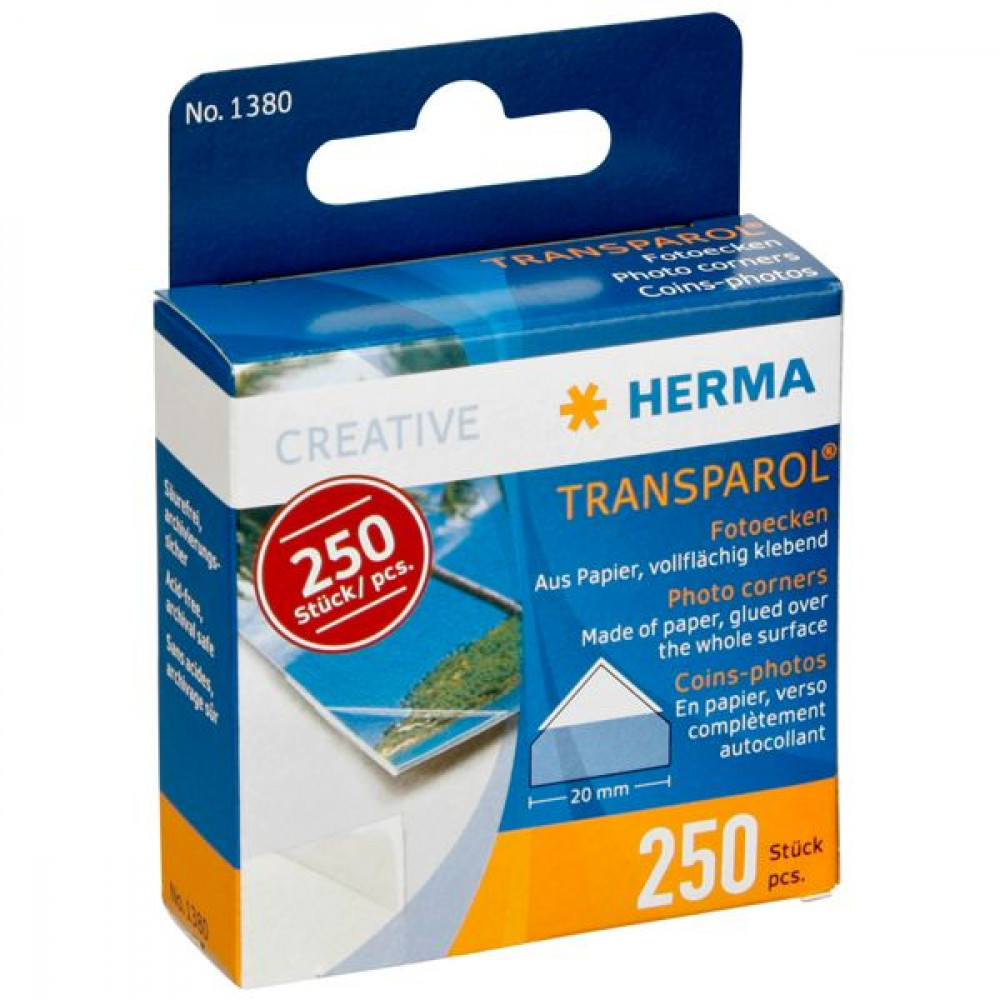 Herma photo corners 250 pcs. 1380