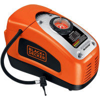 Black & Decker Τρόμπα Αυτοκινήτου ASI300 160PSI με Καλώδιο Αναπτήρα 12V
