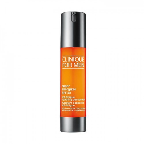 Clinique Super Energizer Ανδρικό Gel Προσώπου Ημέρας με SPF40 για Ενυδάτωση & Αντιγήρανση με Υαλουρονικό Οξύ & Βιταμίνη C 50ml