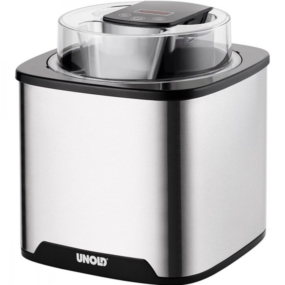 Unold 48855 Παγωτομηχανή 1.5lt Ασημί