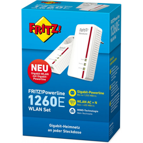AVM Fritz!Powerline 1260E Set