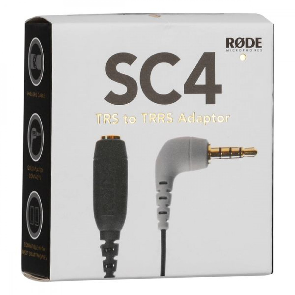 Rode SC4 Adapter 3,5mm TRS to TRRS for smartLav