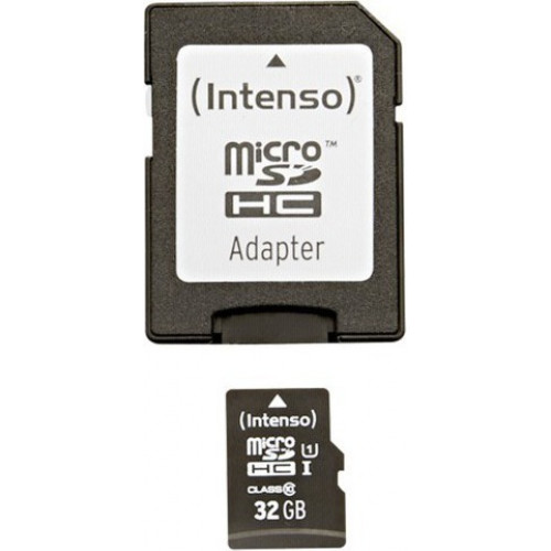 Intenso microSDHC Card   32GB Premium Class 10 UHS-I