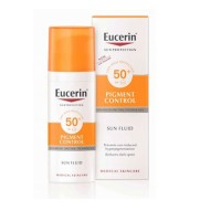 Eucerin Sun Fluid Pigment Control Αντηλιακή Λοσιόν Προσώπου SPF50 50ml