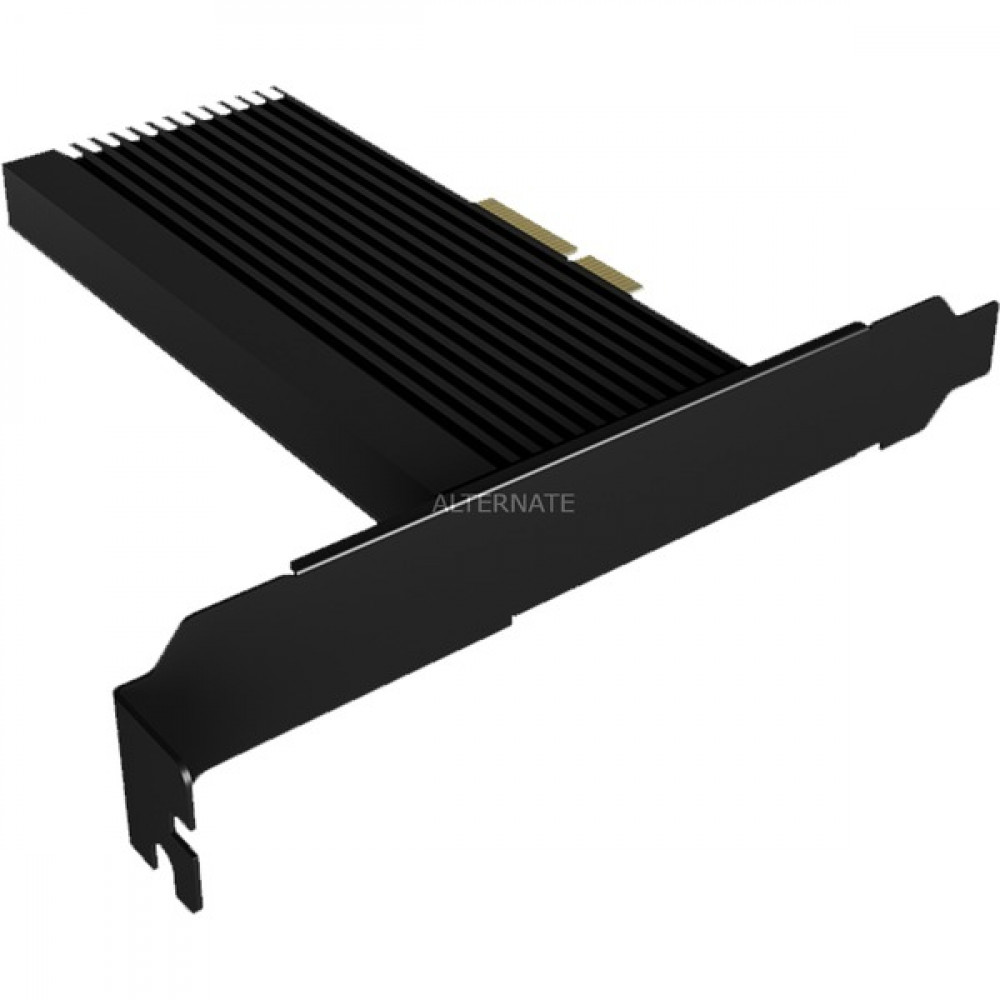 RaidSonic Icy Box M.2 PCIe Gen 4.0x4 To PCIe Gen 4.0x4 With Heat Sink