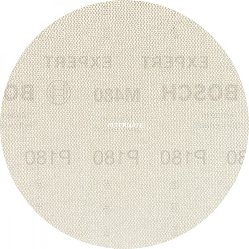 Bosch 2608900675 Σετ Φύλλα Λείανσης Έκκεντρου Τριβείου K180 125x125mm 5τμχ