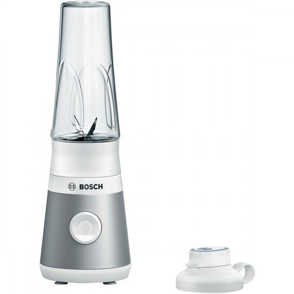 Bosch MMB2111T Μπλέντερ για Smoothies 0.65lt 450W Inox