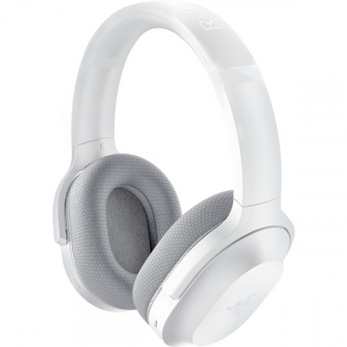Razer Barracuda Ασύρματο Over Ear Gaming Headset με σύνδεση Bluetooth Mercury White