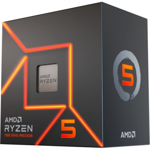 AMD Ryzen 5 7600 3.8GHz Επεξεργαστής 6 Πυρήνων για Socket AM5 σε Κουτί με Ψύκτρα