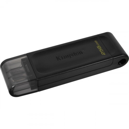 Kingston DataTraveler 70 256GB USB 3.2 Stick με σύνδεση USB-C Μαύρο