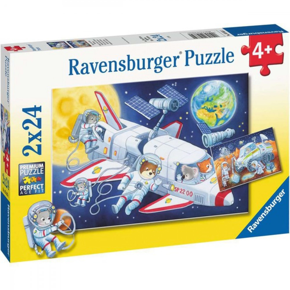 Παιδικό Puzzle Journey Through Space 48pcs για 4+ Ετών 05665 Ravensburger
