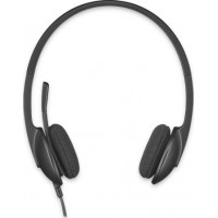 Logitech H340 On Ear Multimedia Ακουστικά με μικροφωνο και σύνδεση USB