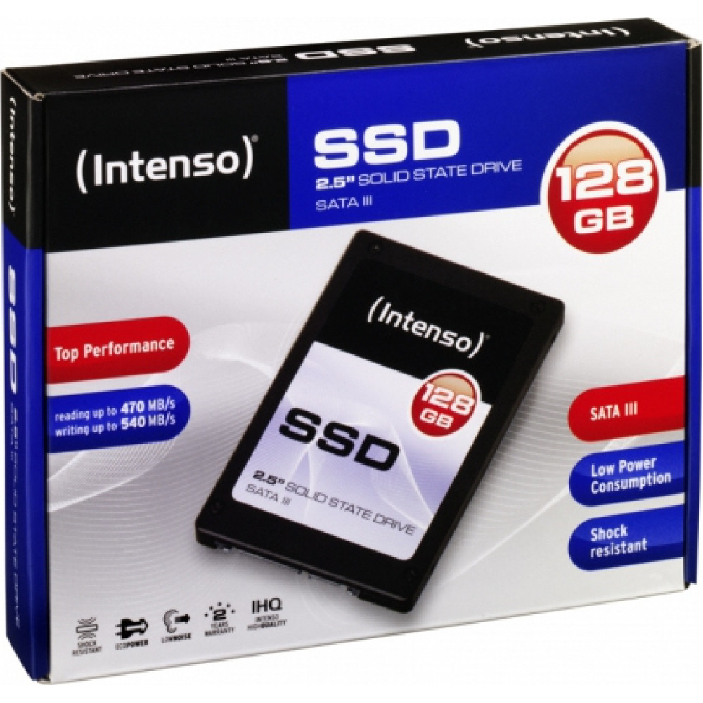 Intenso TOP SSD 2,5    128GB SATA III / Solid State Drive