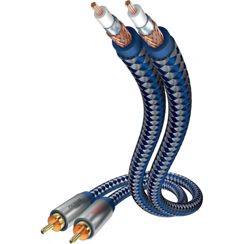 Inakustik Cable 2x RCA male - 2x RCA male 5,0m (0040405)