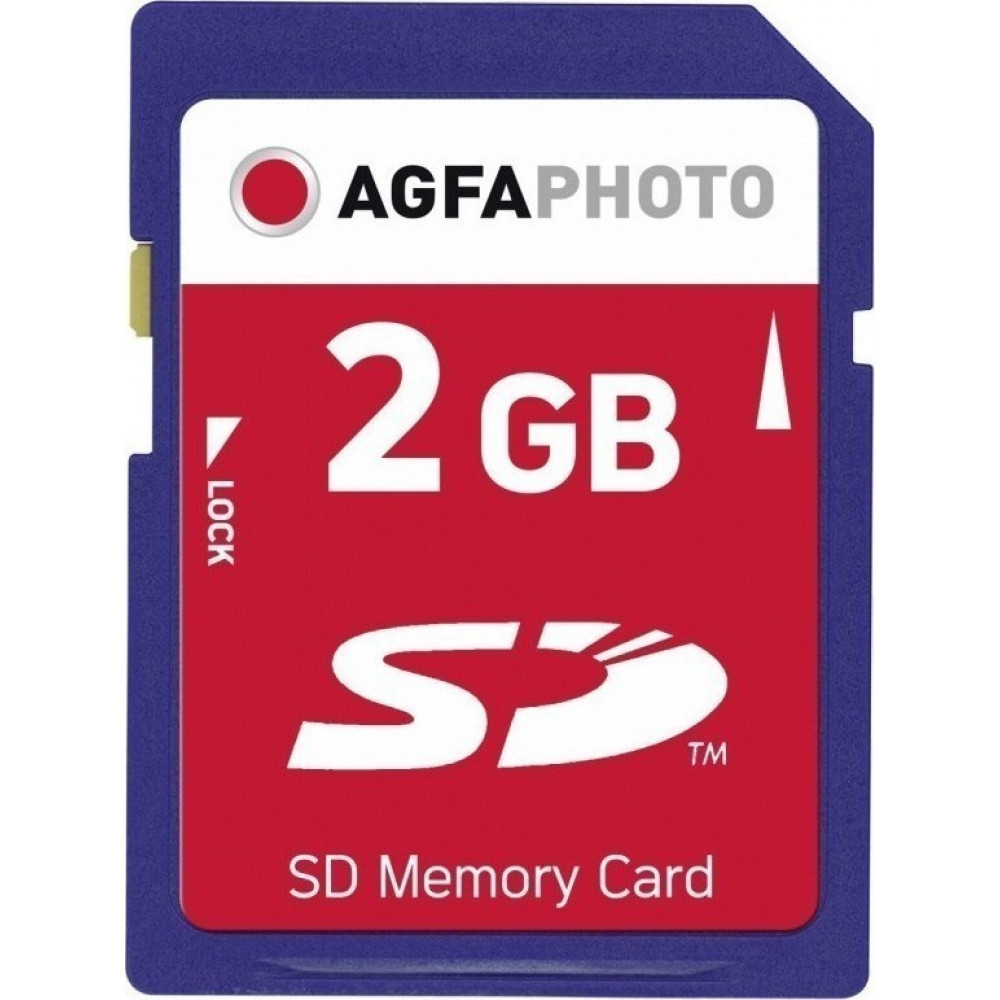 AgfaPhoto SD Card 2GB 133x Premium