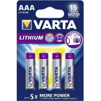 Varta Ultra Μπαταρίες Λιθίου AAA 1.5V 4τμχ