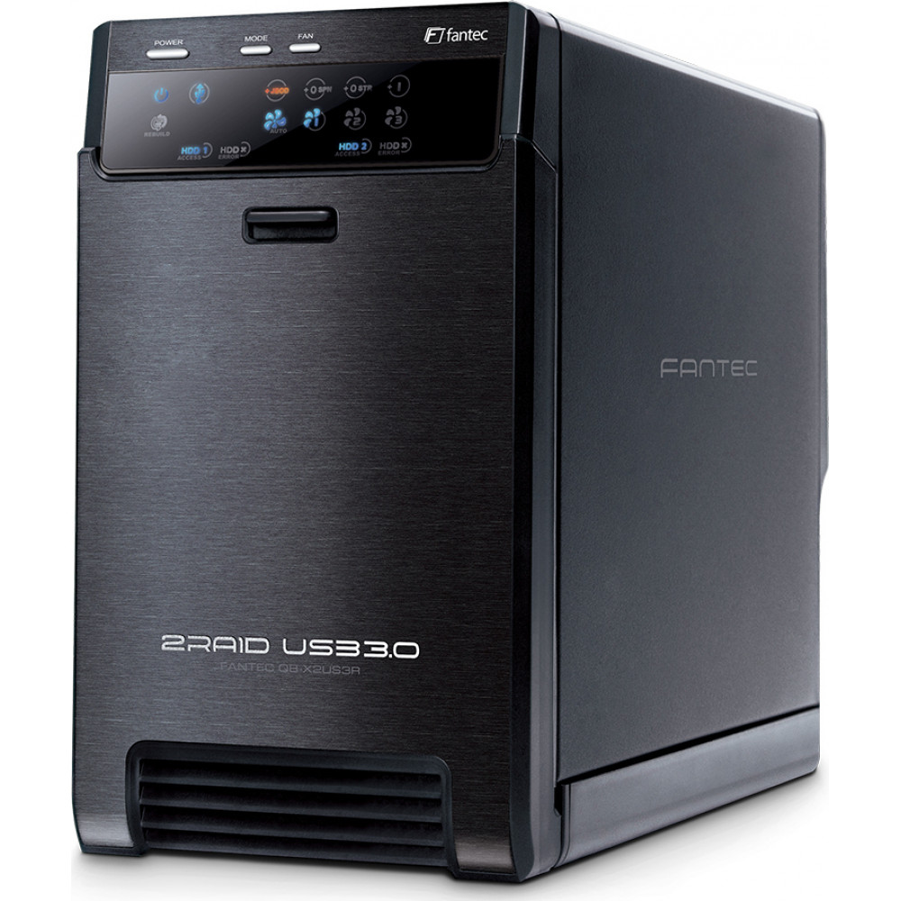 FANTEC QB-X2US3R black 2x3,5 SATA RAID HDD USB3.0