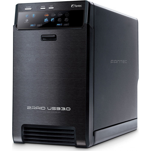 FANTEC QB-X2US3R black 2x3,5 SATA RAID HDD USB3.0