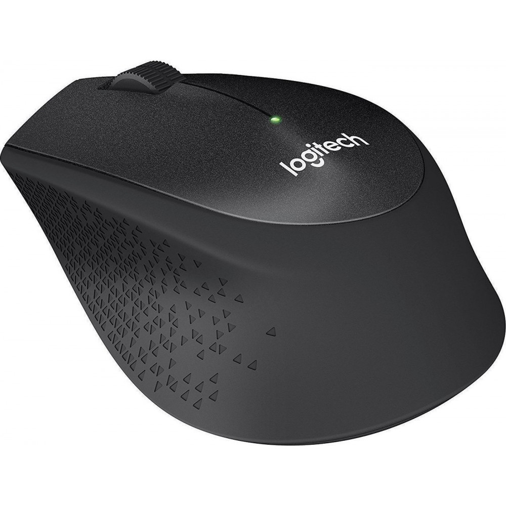 Logitech M330 Silent Plus Ασύρματο Mini Ποντίκι Μαύρο