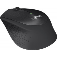Logitech M330 Silent Plus Ασύρματο Mini Ποντίκι Μαύρο