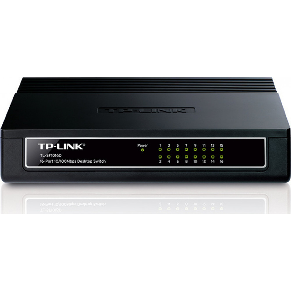 TP-LINK TL-SF 1016 D 16-port 10/100 Desktop Switch
