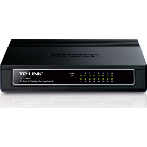 TP-LINK TL-SF 1016 D 16-port 10/100 Desktop Switch