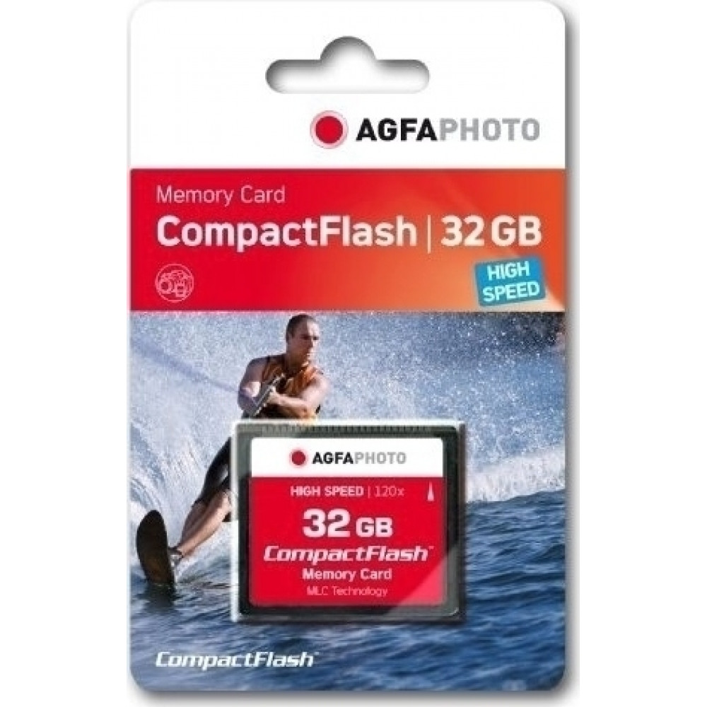 AgfaPhoto Compact Flash   32GB High Speed 300x MLC
