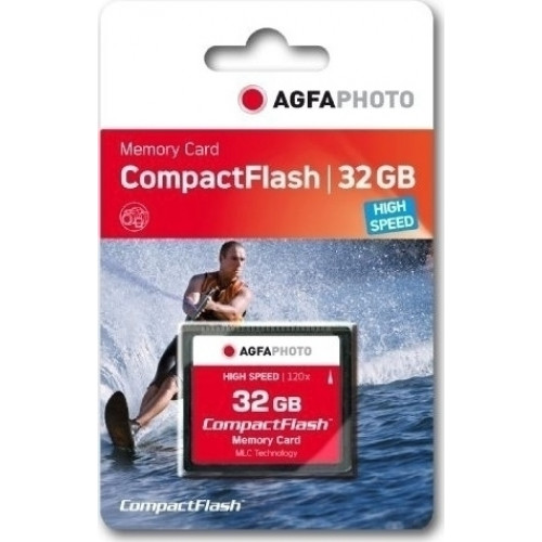 AgfaPhoto Compact Flash   32GB High Speed 300x MLC