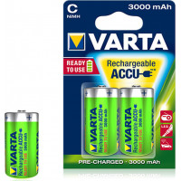 Varta Rechargeable Accu Επαναφορτιζόμενες Μπαταρίες C Ni-MH 3000mAh 1.2V 2τμχ