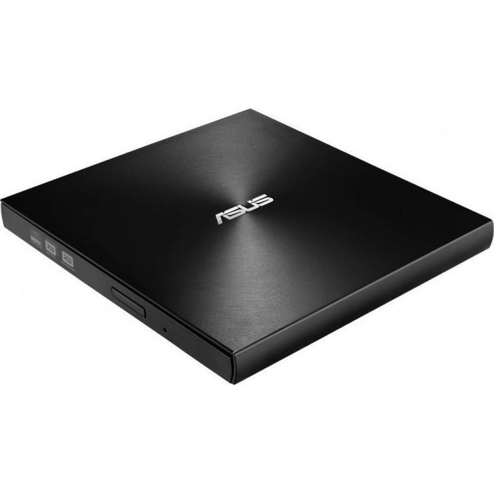 Asus ZenDrive U9M Εξωτερικός Οδηγός Εγγραφής Ανάγνωσης DVD CD για Laptop και Desktop Μαύρο
