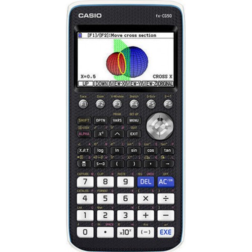 Casio Αριθμομηχανή Γραφημάτων FX-CG50 21 Ψηφίων σε Μαύρο Χρώμα