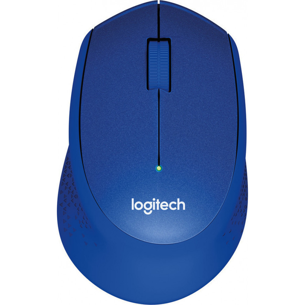 Logitech M330 Silent Plus Ασύρματο Mini Ποντίκι Μπλε