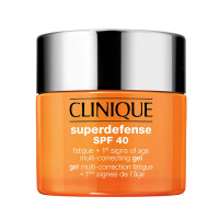 Clinique Superdefense Fatigue & 1st Signs of Age Gel Προσώπου Ημέρας με SPF40 για Ενυδάτωση & Αντιγήρανση με Βιταμίνη C 50ml