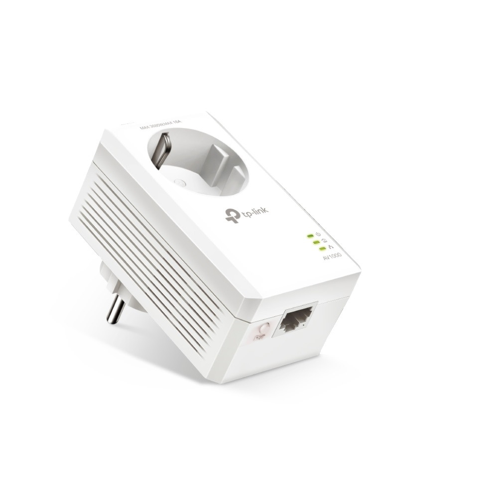 TP-LINK PA7017P AV1000 POWERLINE PASSTHROUGH AV1000 Gigabit Passthrough Powerline ver. 4