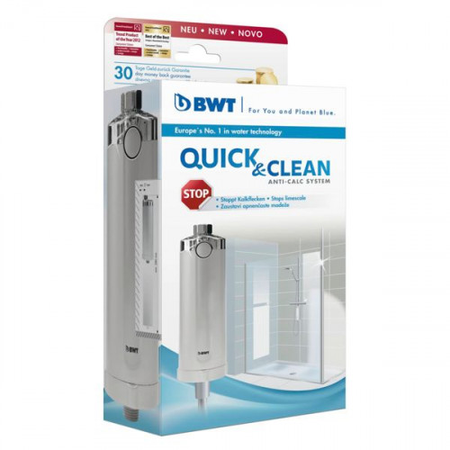BWT Φίλτρο Νερού Ντουζ Quick & Clean Anti-Calc Filter System 812916