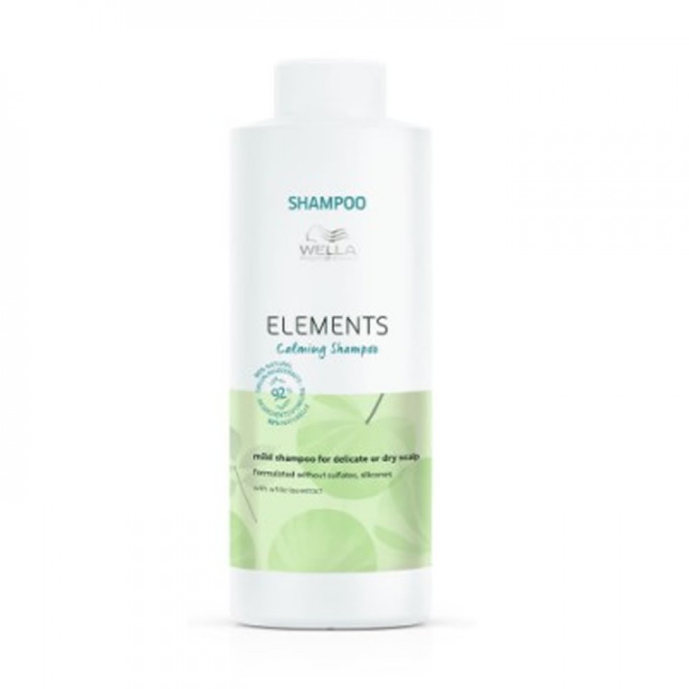 Wella Elements Calming Refill Σαμπουάν Κατά της Ξηροδερμίας για Ευαίσθητο Τριχωτό 1000ml