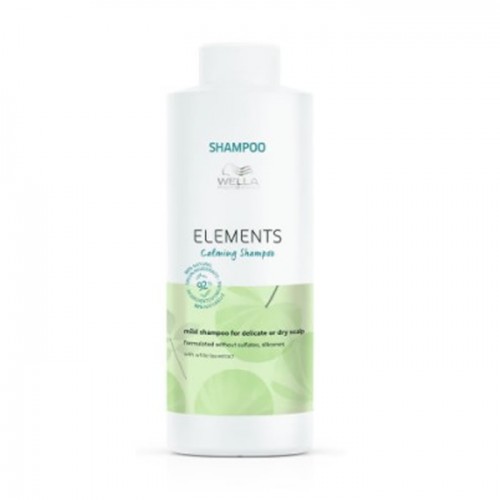 Wella Elements Calming Refill Σαμπουάν Κατά της Ξηροδερμίας για Ευαίσθητο Τριχωτό 1000ml