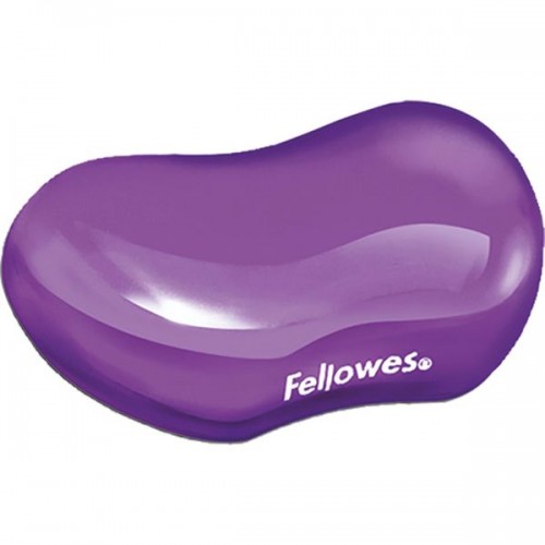 Fellowes Crystal Gel Flex Στήριγμα Καρπού για Ποντίκι Μωβ