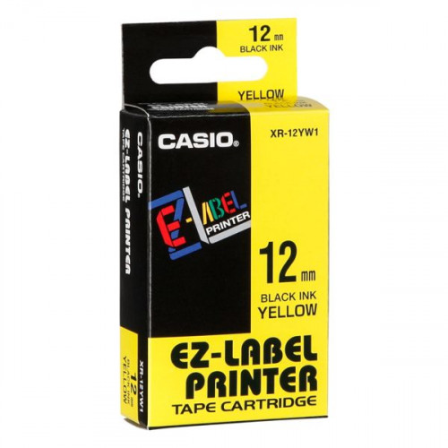 Casio Ez-Label Γνήσια Μελανοταινία 1τμχ (XR-12YW1 XR12YW1)