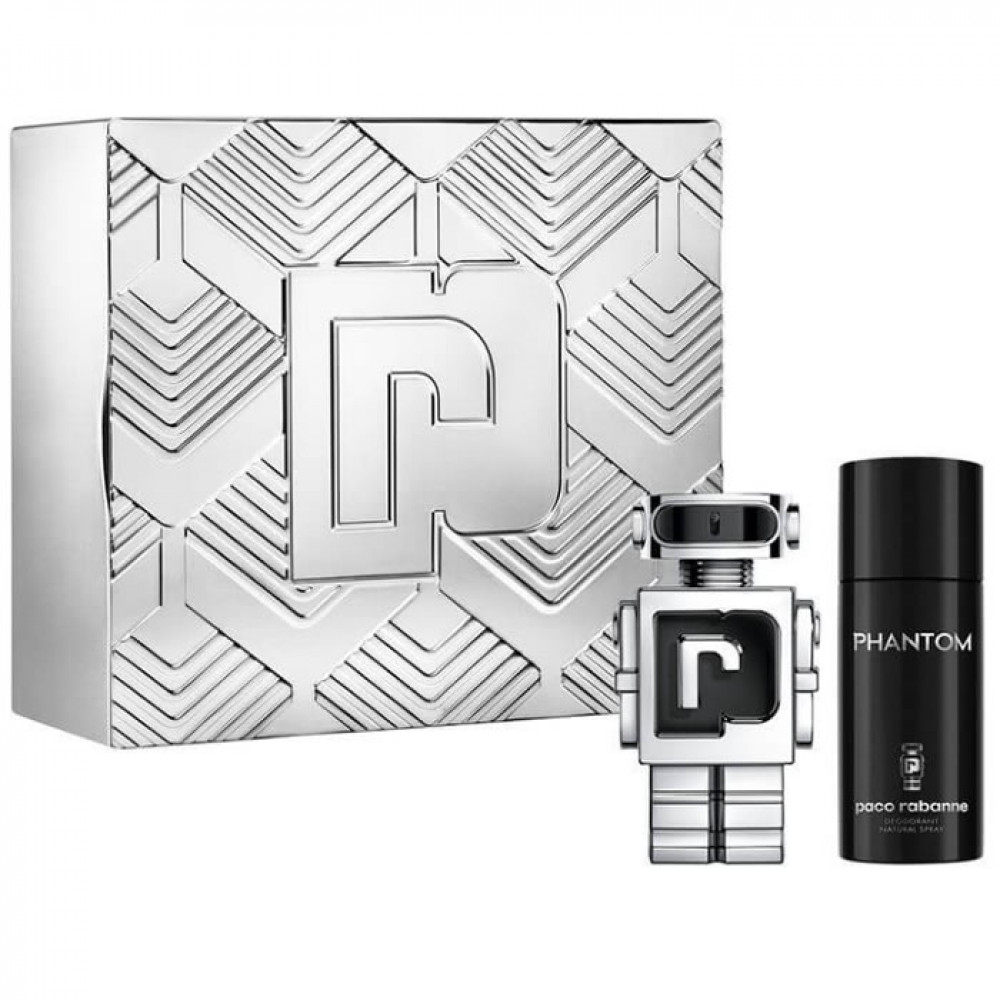Rabanne Phantom Him Eau De Toilette 100ml & Deodorant Spray 150ml