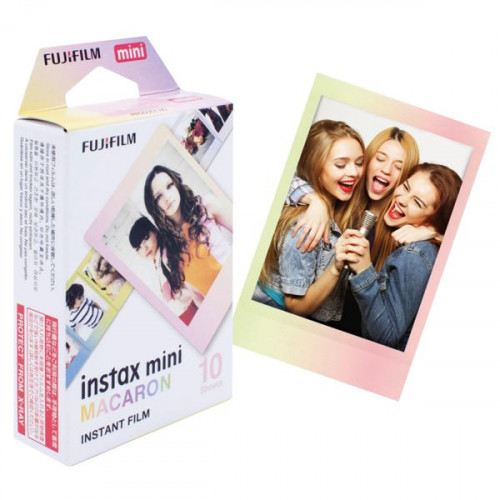 Fujifilm Color Instax Mini Macaron Instant Φιλμ 10 Exposures