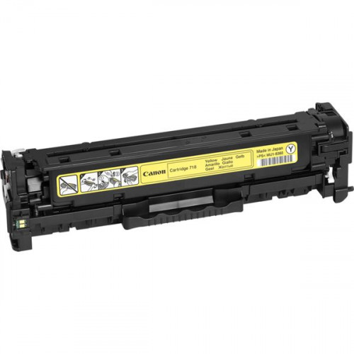 Canon 718 Toner Laser Εκτυπωτή Κίτρινο 2900 Σελίδων (2659B002)
